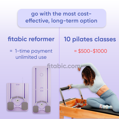 fitabic - pocket pilates reformer set